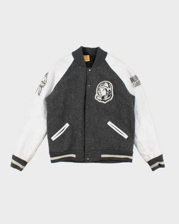 Vintage 2000's Billionaire Boys Clubs Embroidered Heavyweight Varsity Jacket - L sold by Rokit