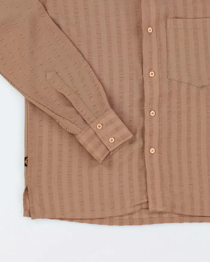 Vintage Emporio Armani All Over Print Textured Shirt - L sold by Rokit product image thumbnail 4