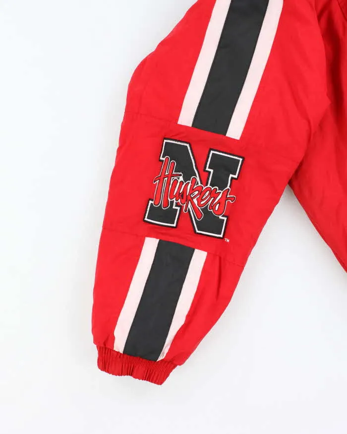 Vintage 90's Starter Nebraska Cornhuskers Lined Puffer Jacket - L sold by Rokit product image thumbnail 4