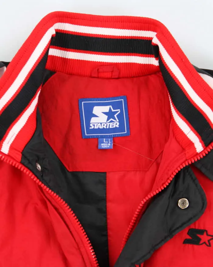 Vintage 90's Starter Nebraska Cornhuskers Lined Puffer Jacket - L sold by Rokit product image thumbnail 5