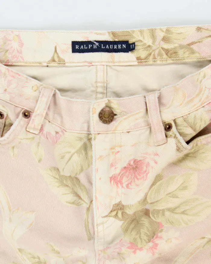 Vintage Ralph Lauren Floral Jeans - W30 L29 sold by Rokit product image thumbnail 5