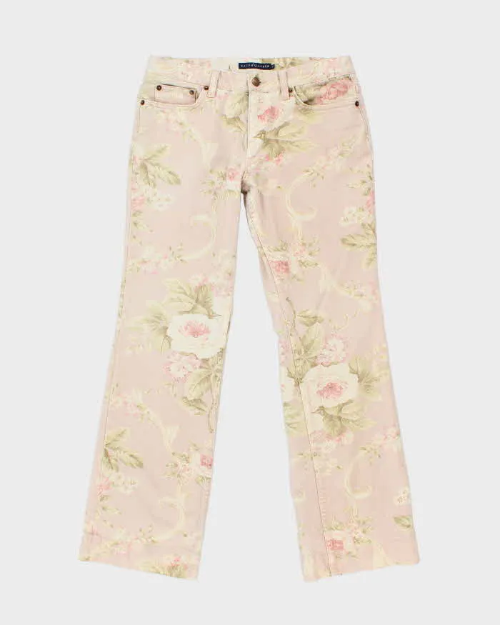 Vintage Ralph Lauren Floral Jeans - W30 L29 sold by Rokit