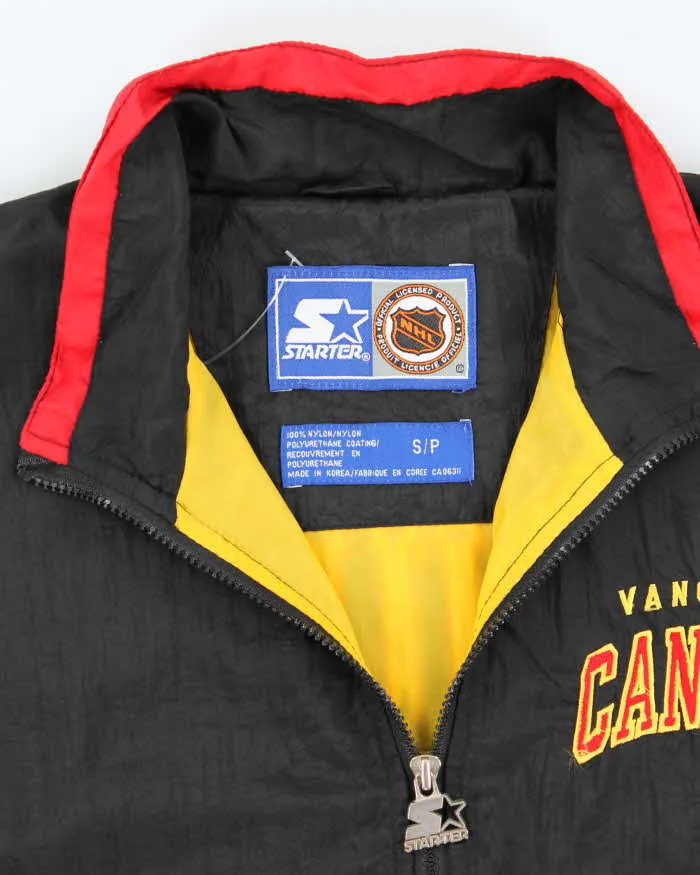 Vintage 2000's Starter Vancouver Canucks Embroidered Anorak Jacket - S sold by Rokit product image thumbnail 5