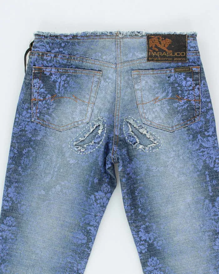 Vintage Y2k 00s Parasuco Ergonomic Lace-up Jeans - W27 L28 sold by Rokit product image thumbnail 4