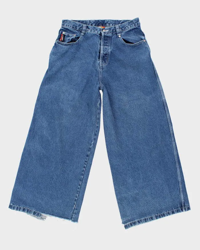 Vintage 2000's Kikwear Dark Wash Ultra Baggy Fit Jeans - W36 L30 sold by Rokit
