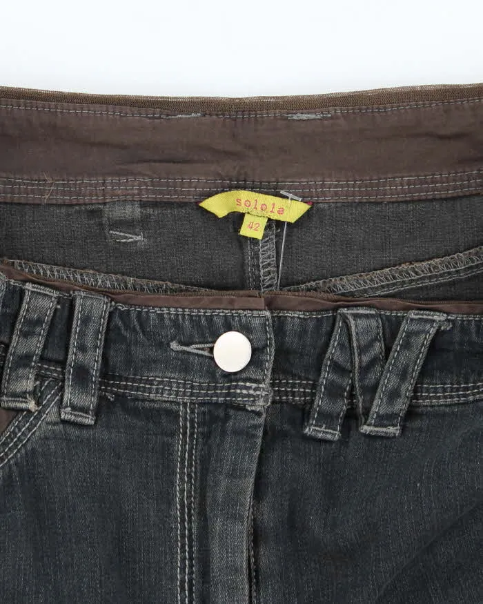 Y2k 00s Solola Denim Midi Skirt - W32 sold by Rokit product image thumbnail 5