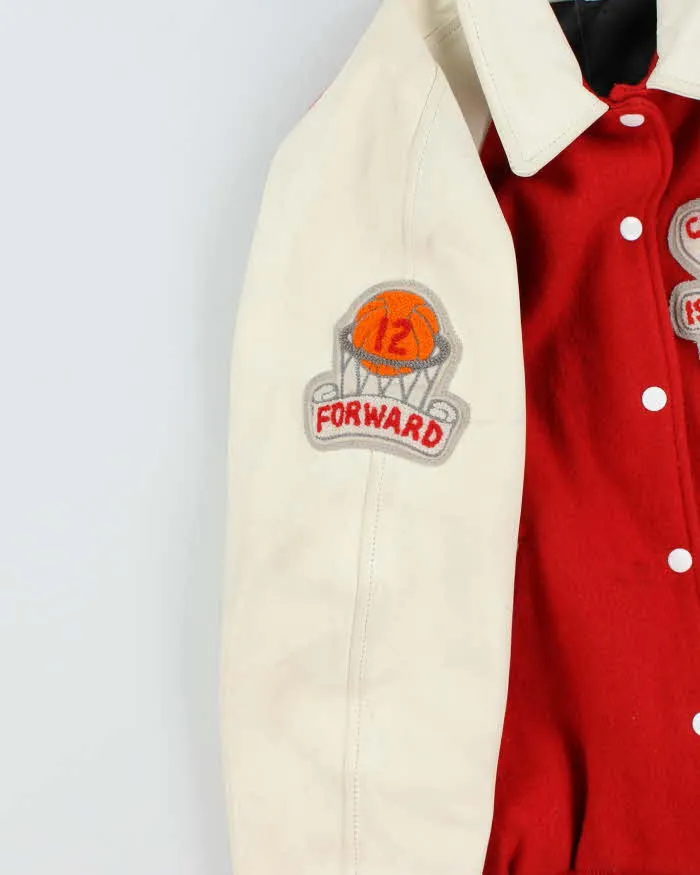 Vintage 80's Chestermere Lakers Basketball Embroidered Varsity Jacket - S sold by Rokit product image thumbnail 4