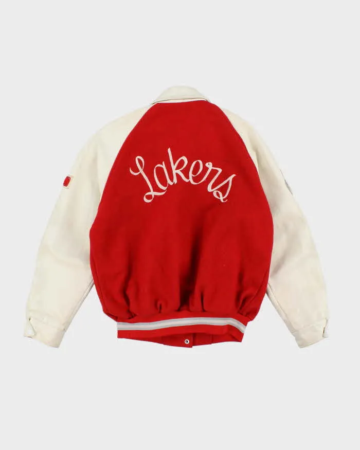 Vintage 80's Chestermere Lakers Basketball Embroidered Varsity Jacket - S sold by Rokit product image thumbnail 2