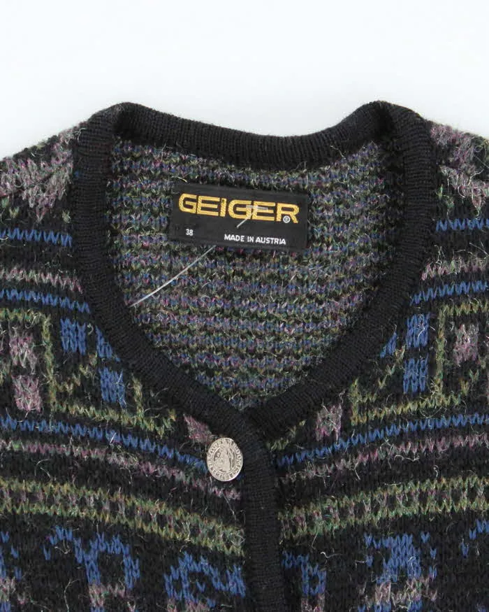 Vintage Geiger Mohair & Wool Blend Cardigan - S sold by Rokit product image thumbnail 5