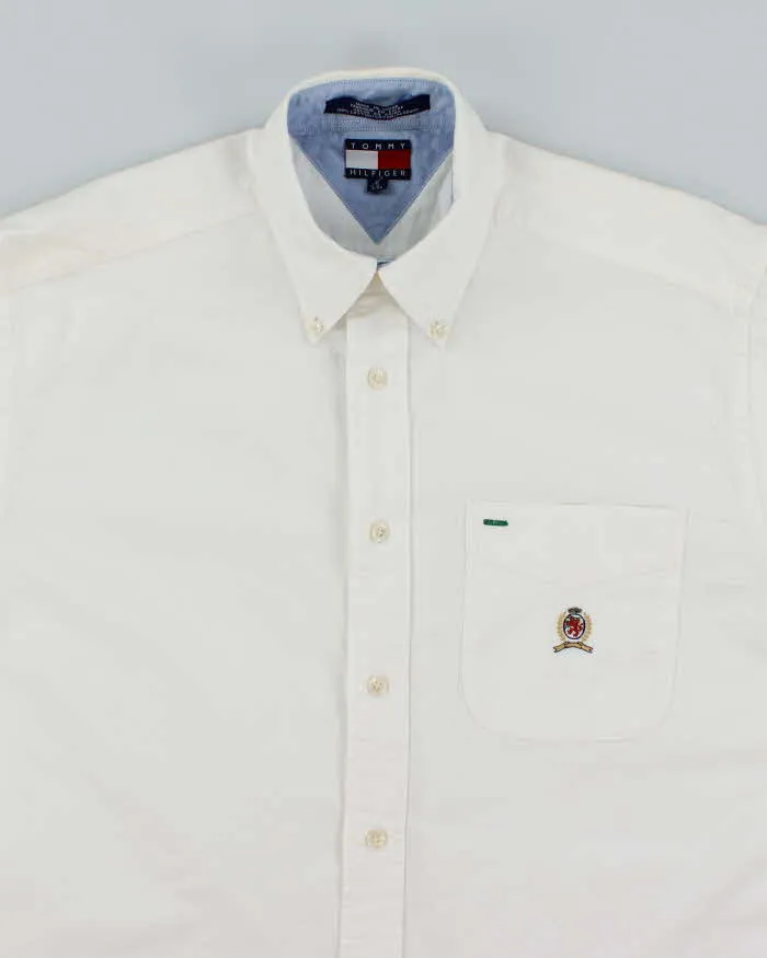 Vintage 2000's Tommy Hilfiger Patched Logo Long Sleeve Shirt - S sold by Rokit product image thumbnail 3