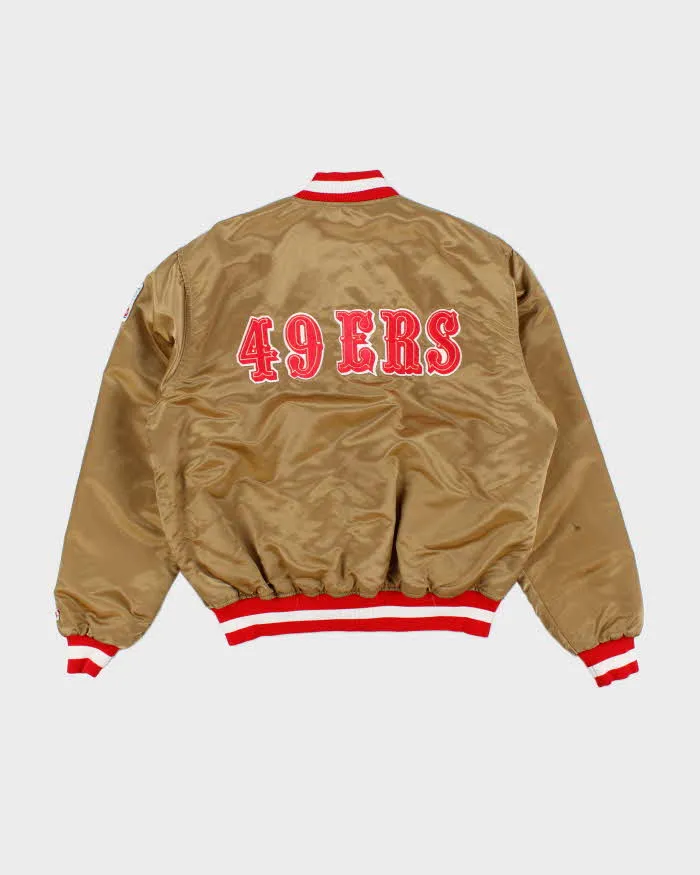Vintage 90's Pro Line San Francisco 49ers NFL Satin Bomber Jacket - XL sold by Rokit product image thumbnail 2