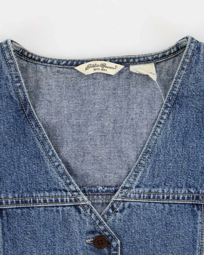 Vintage Eddie Bauer Denim Waistcoat - S sold by Rokit product image thumbnail 5