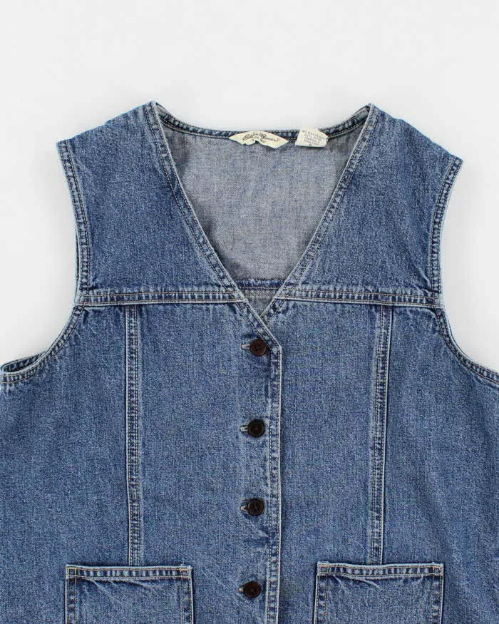 Vintage Eddie Bauer Denim Waistcoat - S sold by Rokit product image thumbnail 3