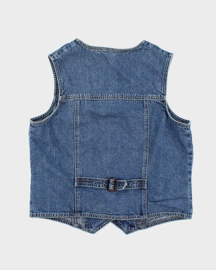 Vintage Eddie Bauer Denim Waistcoat - S sold by Rokit product image thumbnail 2