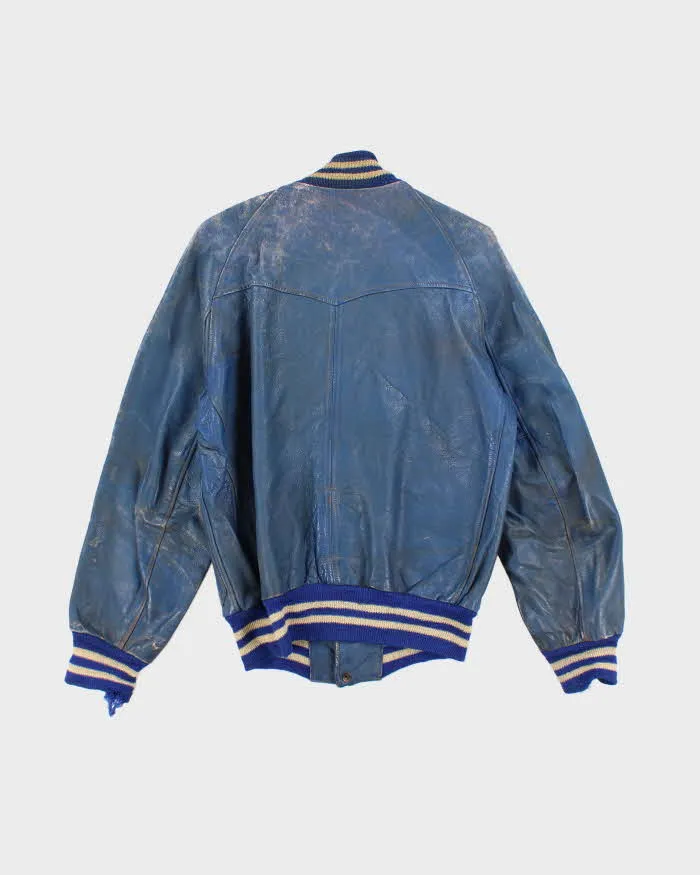 Vintage 50's Wallace League Champs Leather Varsity Jacket - S sold by Rokit product image thumbnail 2