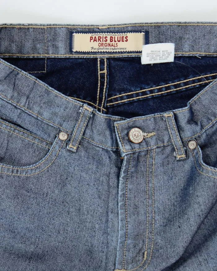 Vintage Y2k 00s Paris Blue Iridescent Jeans - W27 L31 sold by Rokit product image thumbnail 5