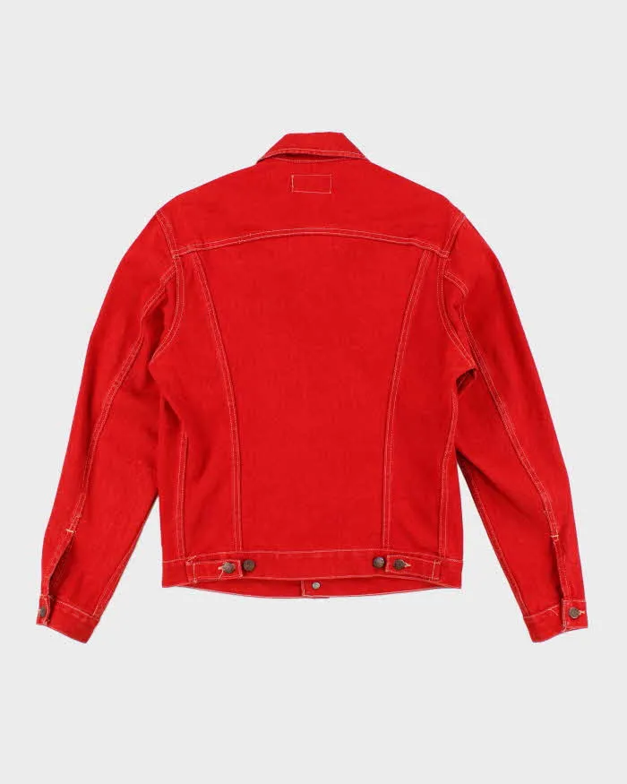 Vintage 70's Spitfire Red Denim Jacket - M sold by Rokit product image thumbnail 2