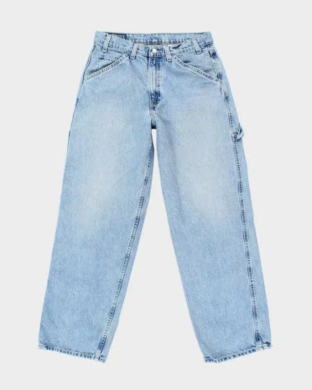 Vintage Levi's Light Wash Carpenter Style Jeans - W30 L31 sold by Rokit