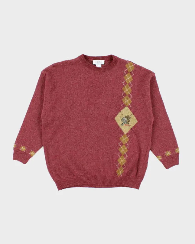 Vintage PJ Wool Blend Jumper - M sold by Rokit