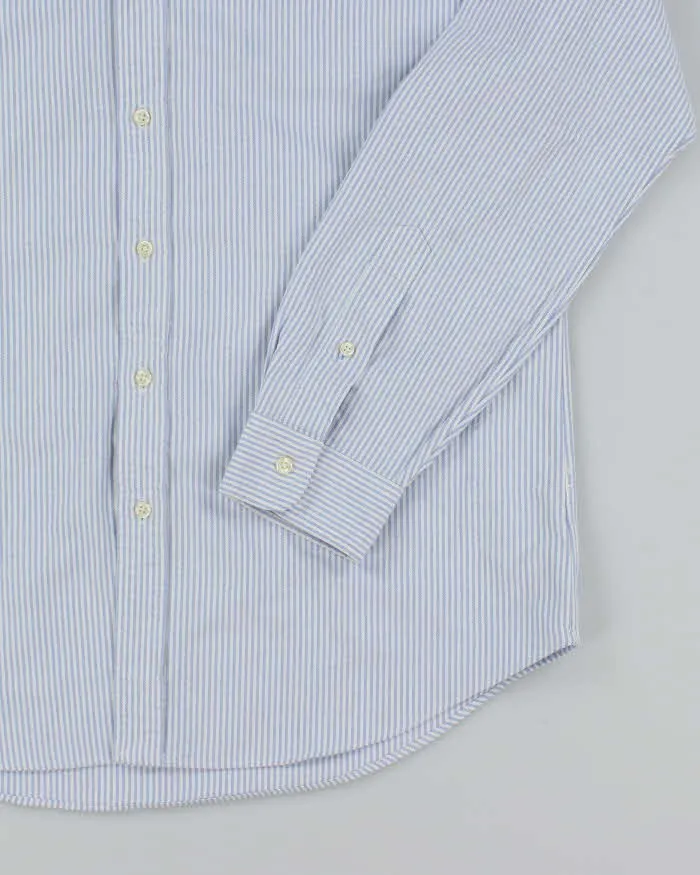 Vintage Ralph Lauren Striped Heavyweight Long Sleeve Shirt - L sold by Rokit product image thumbnail 4