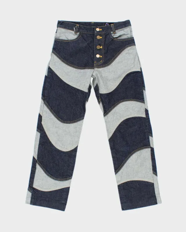Vintage Y2k 00s Clutch Patchwork Jeans - W26 L26 sold by Rokit