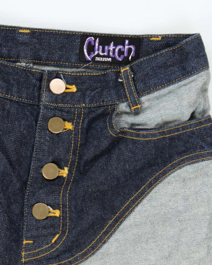 Vintage Y2k 00s Clutch Patchwork Jeans - W26 L26 sold by Rokit product image thumbnail 5