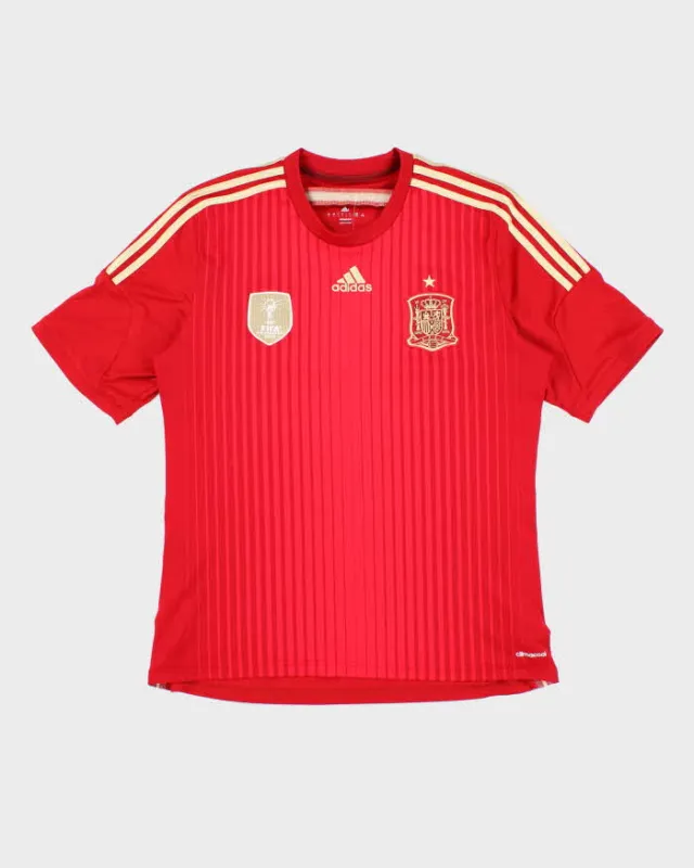 Vintage Adidas Spain International Home Football Shirt - L sold by Rokit