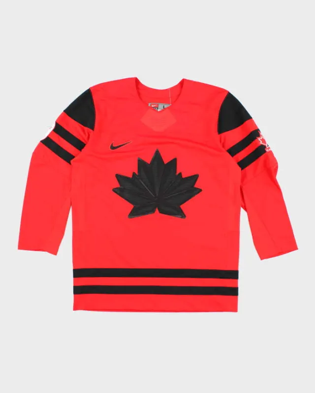 Vintage 2000's Nike Canadian International Hockey Jersey - L sold by Rokit