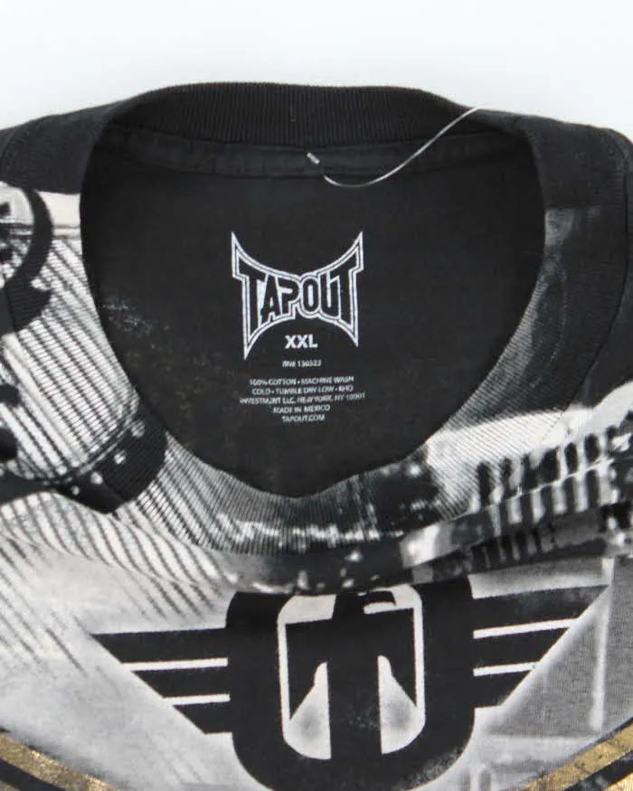 Vintage Y2K Tap Out All Over Print Oversized T-Shirt - XXL sold by Rokit product image thumbnail 5