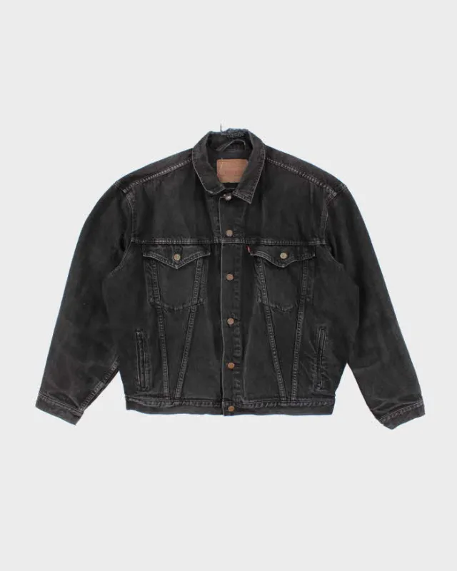 Vintage 2000's Levi's Dark Stone Wash Denim Jacket - XL sold by Rokit
