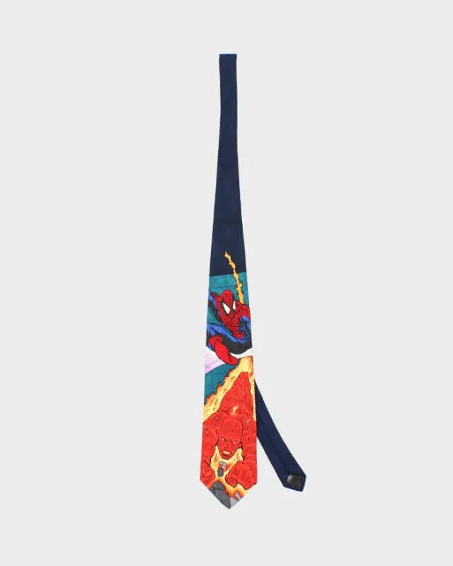 Vintage 90s Marvel Tie sold by Rokit