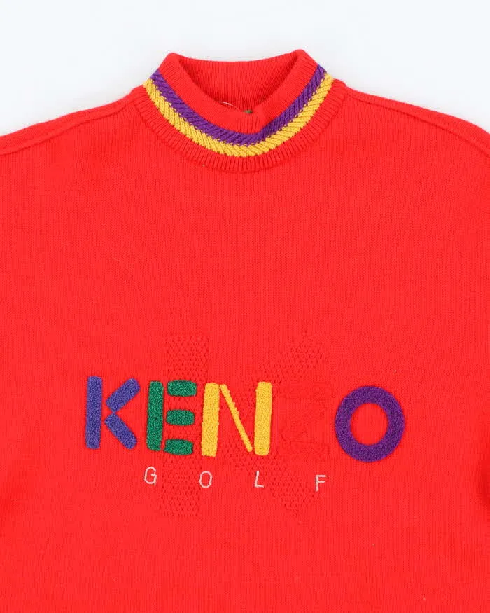 Vintage 90s Kenzo Golf Wool Jumper - M sold by Rokit product image thumbnail 3