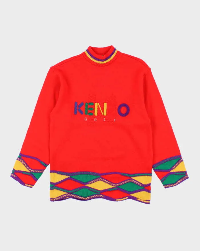 Vintage 90s Kenzo Golf Wool Jumper - M sold by Rokit