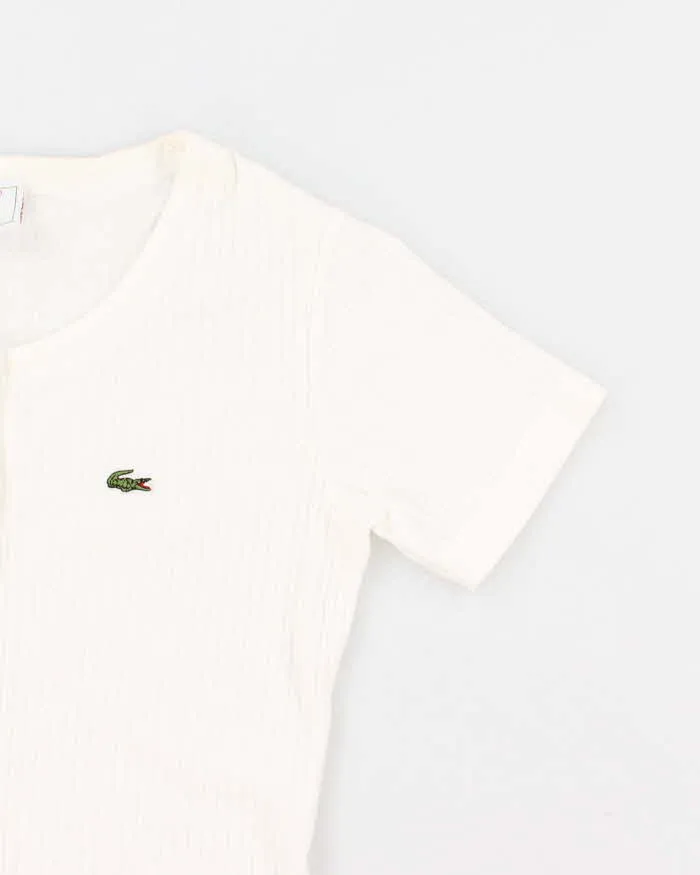 Vintage 90s Lacoste Button-up Top - S sold by Rokit product image thumbnail 4