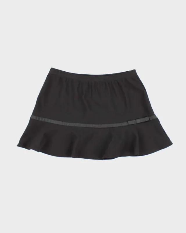 Vintage Y2k 00s Byerwear Black Mini Skirt - XL made by Rokit