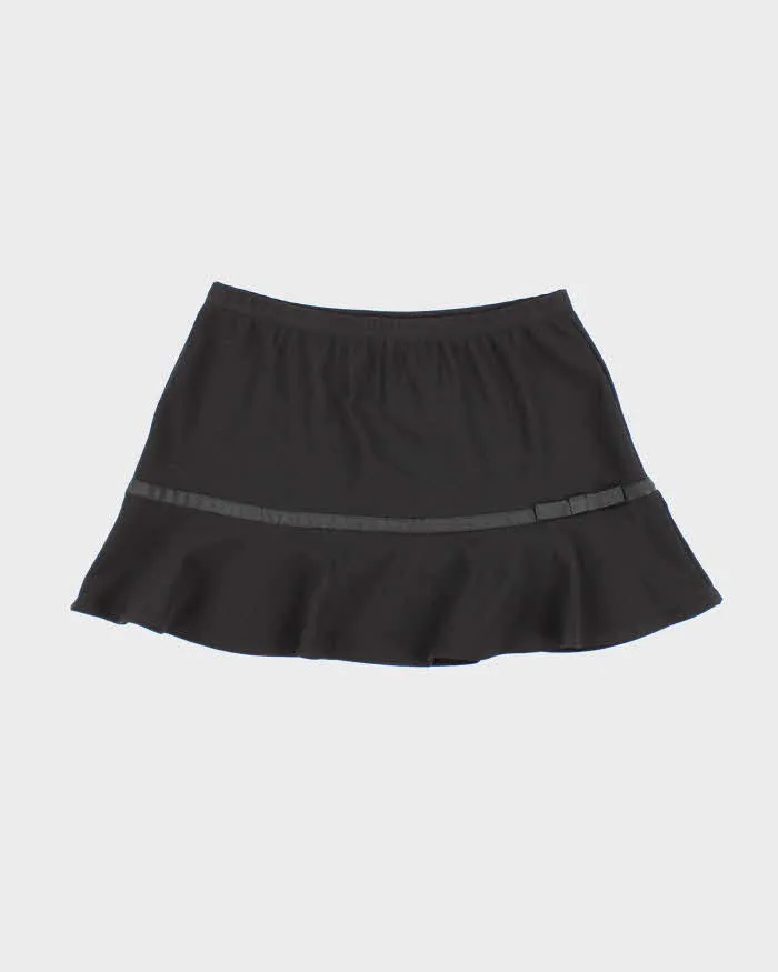 Vintage Y2k 00s Byerwear Black Mini Skirt - XL sold by Rokit