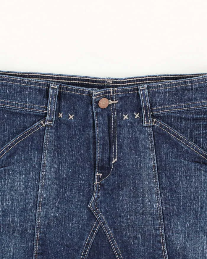 Vintage Y2k 00s Levis Denim Mini Skirt - S sold by Rokit product image thumbnail 3