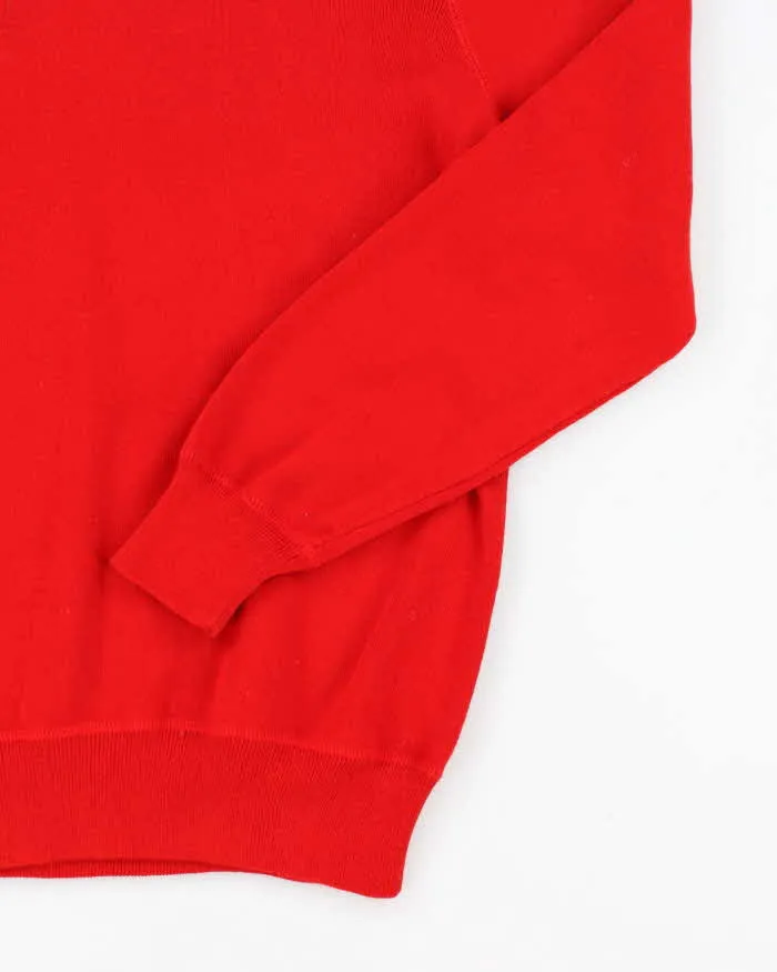 Vintage 90's Ralph Lauren Small Horse Long Sleeve Knit Jumper - XL sold by Rokit product image thumbnail 4