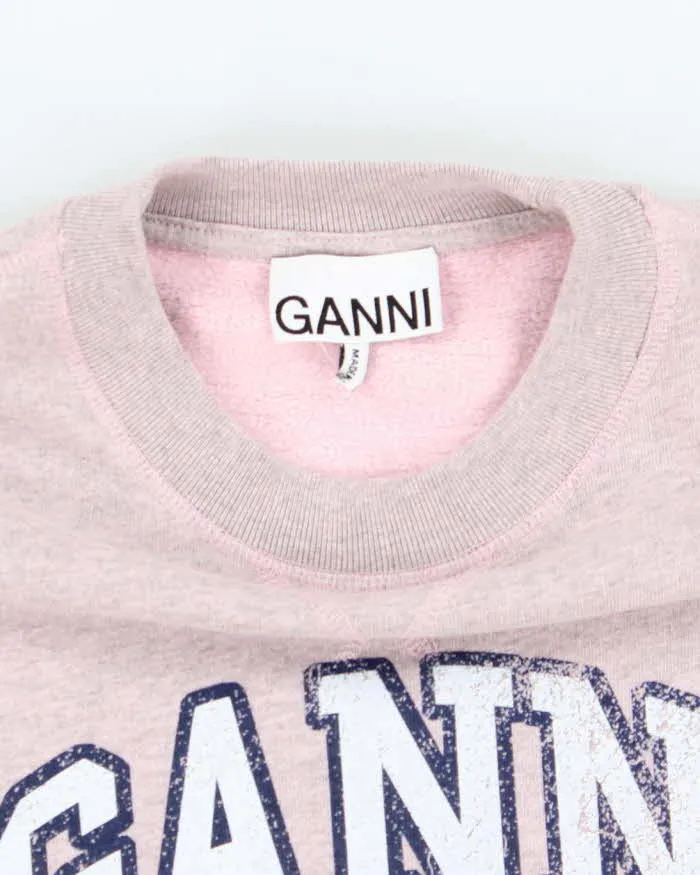 Ganni Have A Nice Day Oversized Sweatshirt - XS sold by Rokit product image thumbnail 5