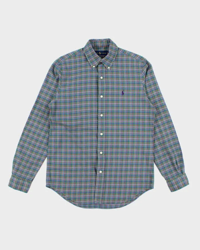 Vintage 2000's Ralph Lauren Patterned Flannel Shirt - S sold by Rokit