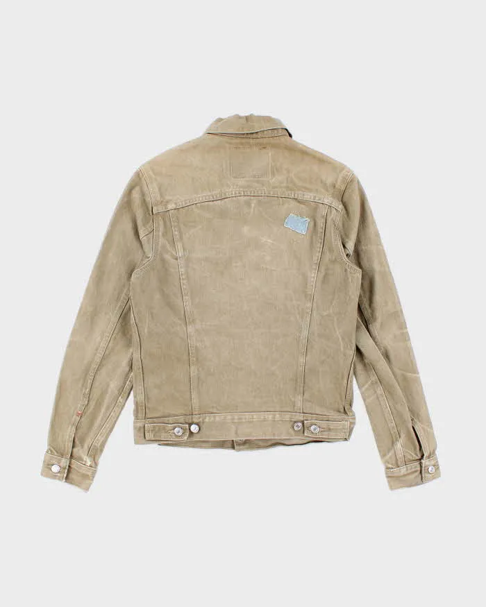 Vintage 2000's Levi's Brown Denim Jacket - S sold by Rokit product image thumbnail 2