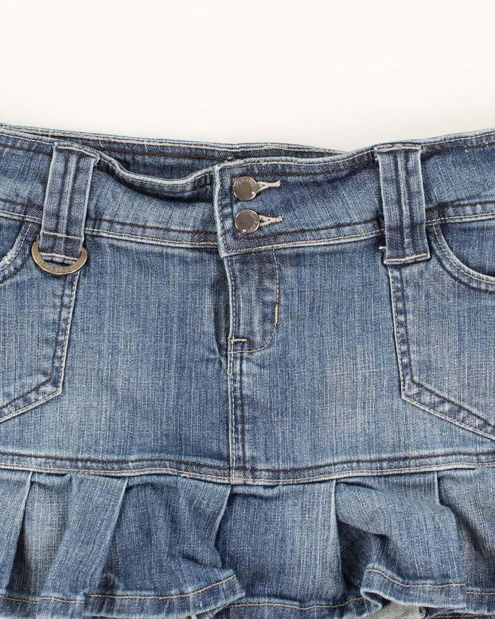 Vintage Y2k 00s Garage Denim Skort - S sold by Rokit product image thumbnail 3