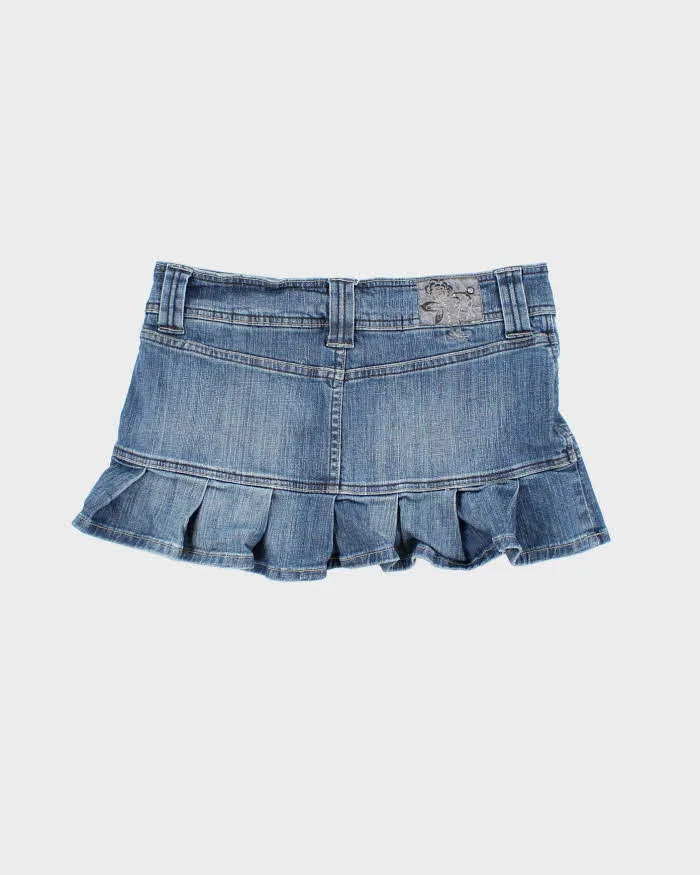 Vintage Y2k 00s Garage Denim Skort - S sold by Rokit product image thumbnail 2
