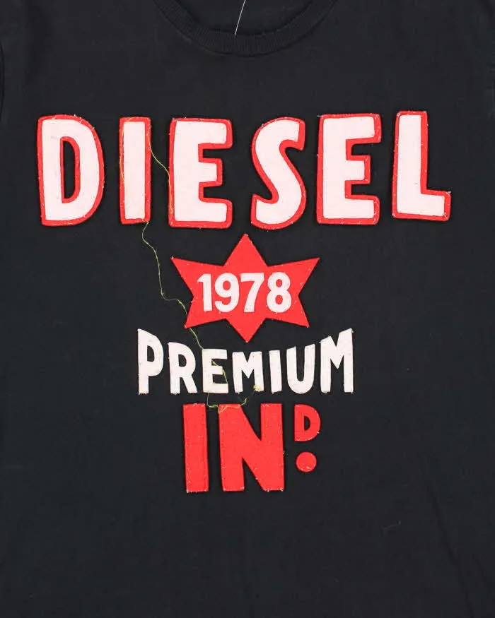 Vintage 2000's Diesel Patch Spell Out Logo T-Shirt - XL sold by Rokit product image thumbnail 3