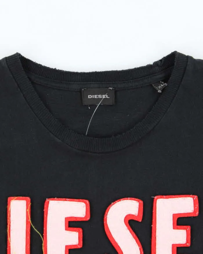 Vintage 2000's Diesel Patch Spell Out Logo T-Shirt - XL sold by Rokit product image thumbnail 5