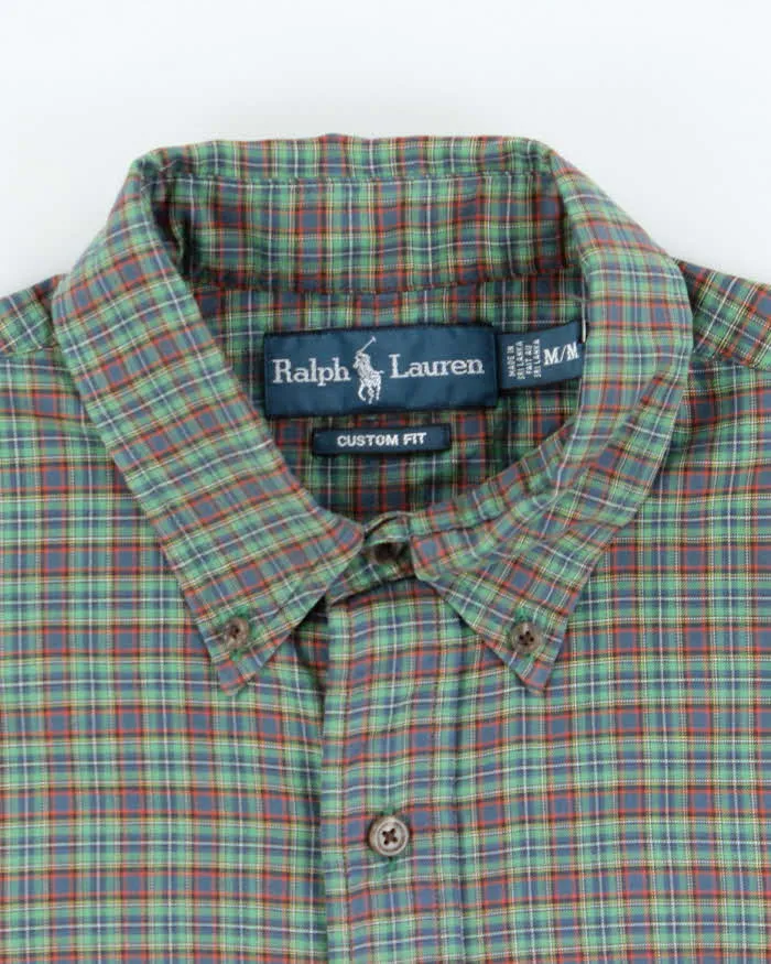 Vintage Ralph Lauren Check Long Sleeve Shirt - M sold by Rokit product image thumbnail 5