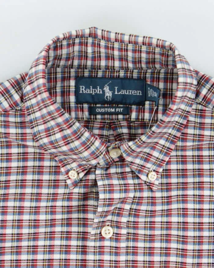 Vintage Ralph Lauren Check Long Sleeve Shirt - S sold by Rokit product image thumbnail 5