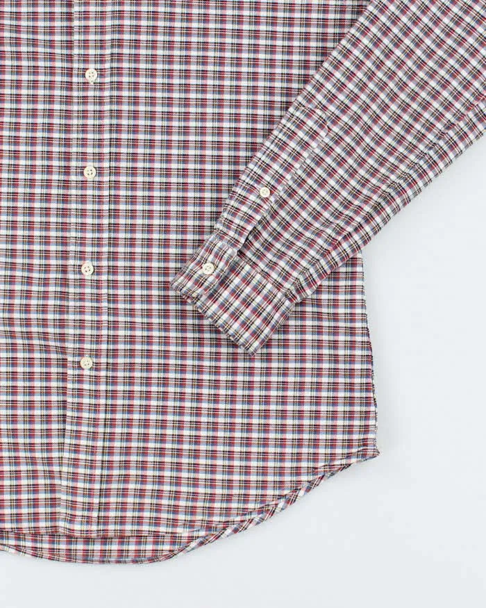 Vintage Ralph Lauren Check Long Sleeve Shirt - S sold by Rokit product image thumbnail 4
