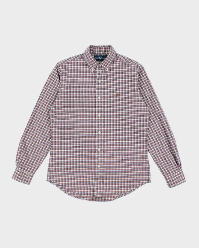 Vintage Ralph Lauren Check Long Sleeve Shirt - S sold by Rokit