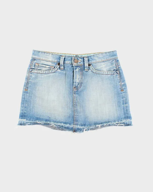 Vintage Y2k 00s Mavi Denim Mini Skirt - XS sold by Rokit